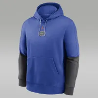 Florida Gators Sideline Team Issue Club чоловічі Nike College Pullover Толстовка з капюшоном блакитний