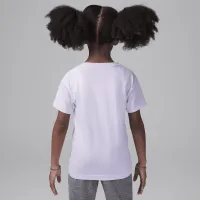 Nike Jordan Hoop Style Little дитячі Graphic футболка колір фіолетовий