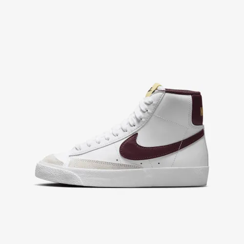 Nike Blazer Mid '77 Big детские Кроссовки цвет белый
