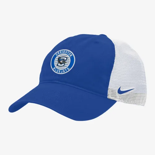 Creighton Heritage86 Nike College Trucker Hat блакитний