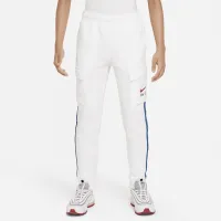 Nike Air Big детские Fleece Cargo Pants цвет белый