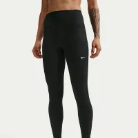 Nike One Seamless Front женская С высокой Талией Full-Length лосины цвет черный