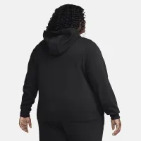 Nike Sportswear Club Fleece жіноча Funnel-Neck Толстовка з капюшоном (великі розміри) колір чорний