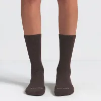 NikeSKIMS женская Dri-FIT Crew носки (3 пары) цвет коричневый