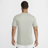 Nike мужские Dri-FIT баскетбольные футболка цвет зеленый