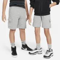 Nike Sportswear Club Fleece Big детские Cargo шорты цвет серый