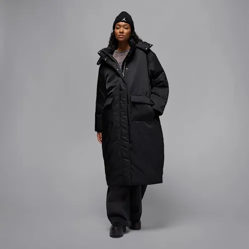 Nike Jordan Flight женская Therma-FIT оверсайз Down Parka цвет черный