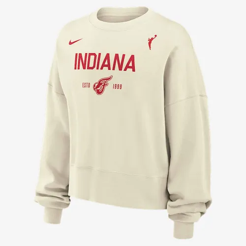 Indiana Fever Phoenix Fleece женская Nike WNBA Crew-Neck свитшот цвет белый