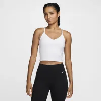 Nike Indy жіноча Light-Support Padded Sports Bra Tank колір білий