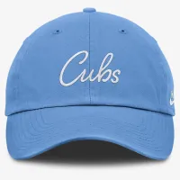 Chicago Cubs Cooperstown Script женская Nike MLB Adjustable Hat синий