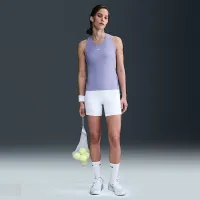 Nike Victory женская Dri-FIT Tennis Tank Top цвет фиолетовый