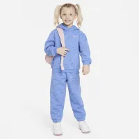 Nike Swooshfetti Fleece Pants Little Kids Pants Blue