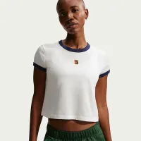 Nike Heritage жіноча Short-Sleeve Tennis футболка колір білий