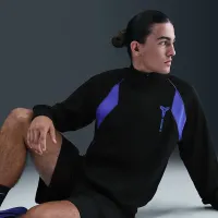 Nike FC Barcelona Away Kobe Dri-FIT Soccer Куртка цвет черный