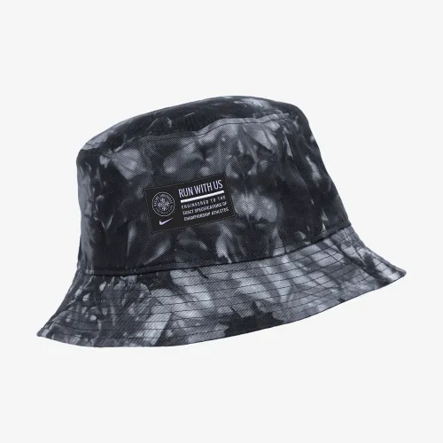 Racing Louisville FC Nike NWSL Tie-Dye Bucket Hat цвет черный