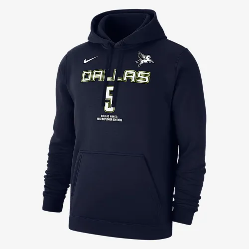 Paige Bueckers Dallas Wings Club Nike WNBA Fleece Pullover Толстовка з капюшоном блакитний