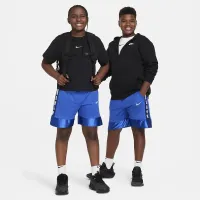 Nike Dri-FIT Elite 23 Big детские (для мальчиков) баскетбольные шорты (Extended Size) синий