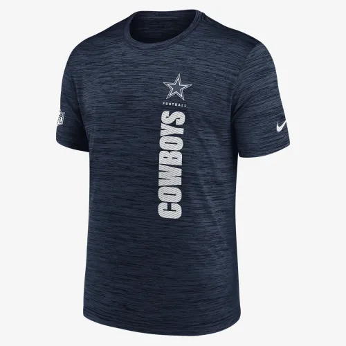 Dallas Cowboys Sideline Velocity чоловічі Nike Dri-FIT NFL футболка блакитний