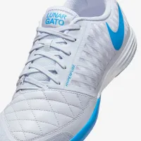 Nike Lunargato II Indoor/Court Low-Top Soccer Кросівки колір сірий