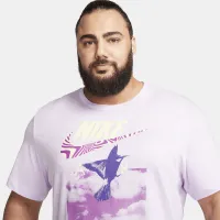 Nike Sportswear мужские футболка цвет фиолетовый