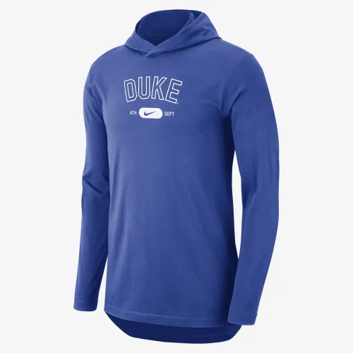 Duke чоловічі Nike Dri-FIT College Hooded футболка блакитний