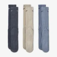 Nike Everyday Plus Cushioned тренировочные Crew носки (3 пары) многоцветный