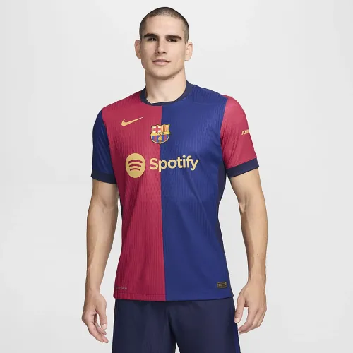 FC Barcelona 2024/25 Match Home чоловічі Nike Dri-FIT ADV Soccer Authentic Jersey блакитний
