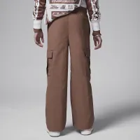 Nike Jordan Big детские Double Cargo Woven Pants цвет коричневый