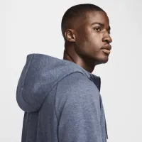 Nike Primary Fleece чоловічі Dri-FIT UV Full-Zip Performance Толстовка з капюшоном блакитний