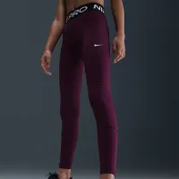 Nike Pro Dri-FIT Big дитячі (Girls') лосіни колір червоний