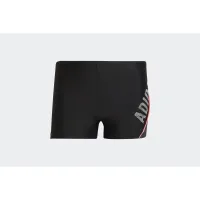 Kąpielówki adidas Wording Swim Boxers HA0324 - Чорні