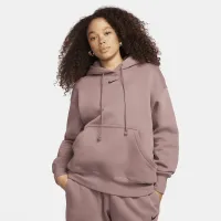 Nike Sportswear Phoenix Fleece жіноча оверсайз Pullover Толстовка з капюшоном колір фіолетовий