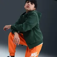 Nike Club Fleece Big детские Joggers Orange