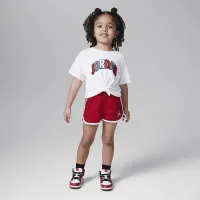 Nike Jordan Jumpman Twinkle Toddler French Terry шорти комплект колір червоний