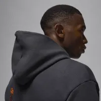 Nike Jordan Artist Series By Darien Birks мужские Fleece Толстовка с капюшоном цвет серый