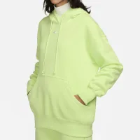 Nike Sportswear Phoenix Fleece женская оверсайз Pullover Толстовка с капюшоном Yellow