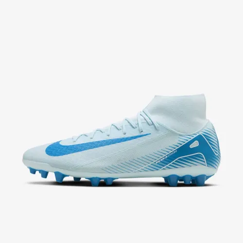 Nike Mercurial Superfly 10 Academy AG High-Top футбольні бутси блакитний