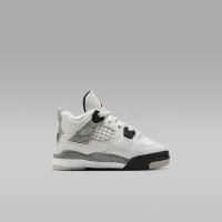 Nike Jordan 4 Retro Baby/Toddler Кроссовки цвет белый