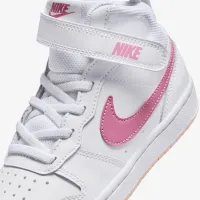 Nike Court Borough Mid 2 Little дитячі Кросівки колір білий