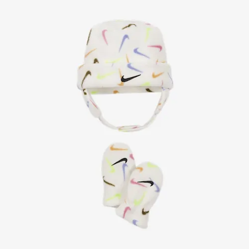 Nike Baby (12-24M) Printed Fleece Trapper набор цвет белый
