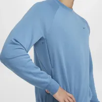 Nike Primary Fleece мужские Dri-FIT UV Performance Crew синий
