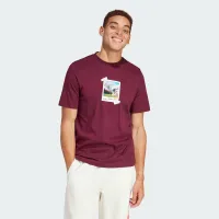 Футболка adidas Sportswear All Day I Dream About... Graphic IS9045 - бордова