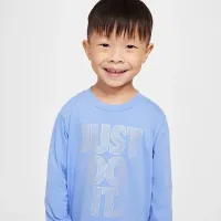 Nike Shine Toddler Long Sleeve футболка блакитний
