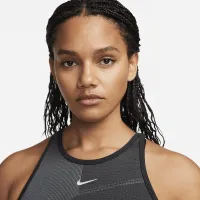 Nike Dri-FIT ADV Aura женская Slim-Fit тренировочные Tank Top цвет черный