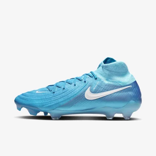 Nike Phantom Luna 2 Elite FG High-Top футбольні бутси блакитний