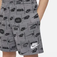 Nike Sportswear Club Little дитячі Printed шорти колір сірий