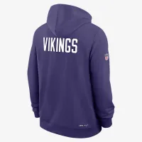 Minnesota Vikings Alt Offensive набор Play Sideline мужские Nike Dri-FIT NFL Pullover Толстовка с капюшоном цвет фиолетовый