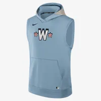 Washington Nationals Authentic Collection City Connect Men’s Nike Dri-FIT MLB Sleeveless Pullover Толстовка с капюшоном синий
