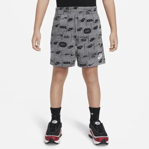 Nike Sportswear Club Little дитячі Printed шорти колір сірий