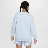 Nike Sportswear Club Fleece Big дитячі оверсайз світшот блакитний